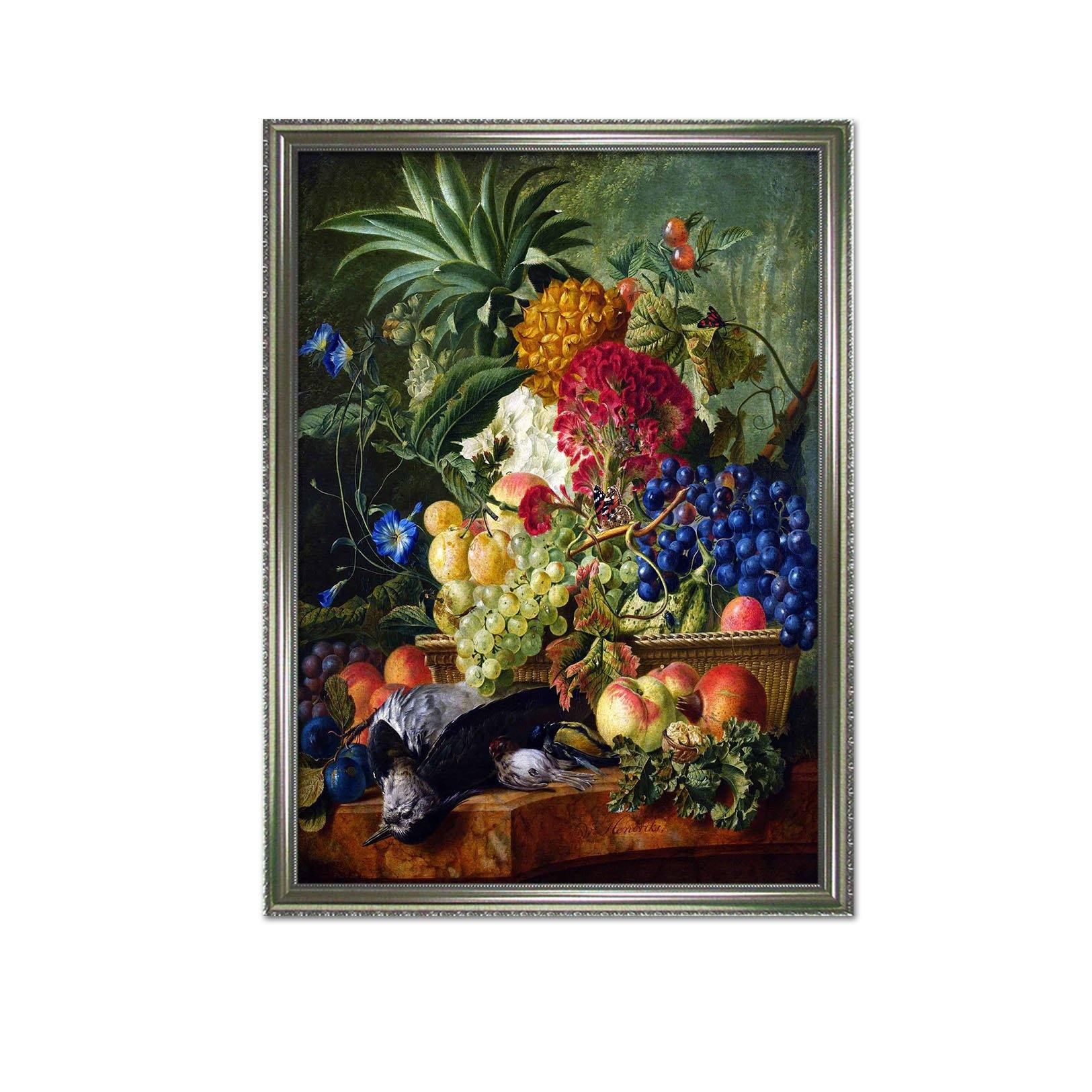 3D Fruit Painting 140 Fake Framed Print Painting Wallpaper AJ Creativity Home
