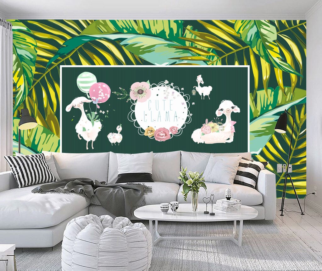 3D Cute Animal WC026 Wall Murals Wallpaper AJ Wallpaper 2