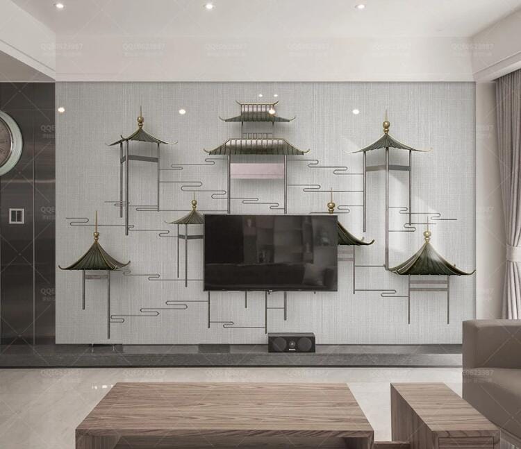 3D Sketch House WC222 Wall Murals Wallpaper AJ Wallpaper 2