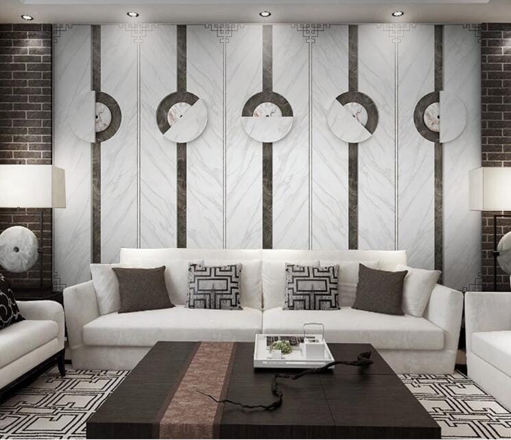 3D Minimalist Pillars WC246 Wall Murals Wallpaper AJ Wallpaper 2