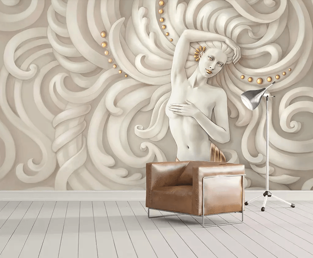 3D Woman Hair Divergence 307 Wallpaper AJ Wallpaper 2