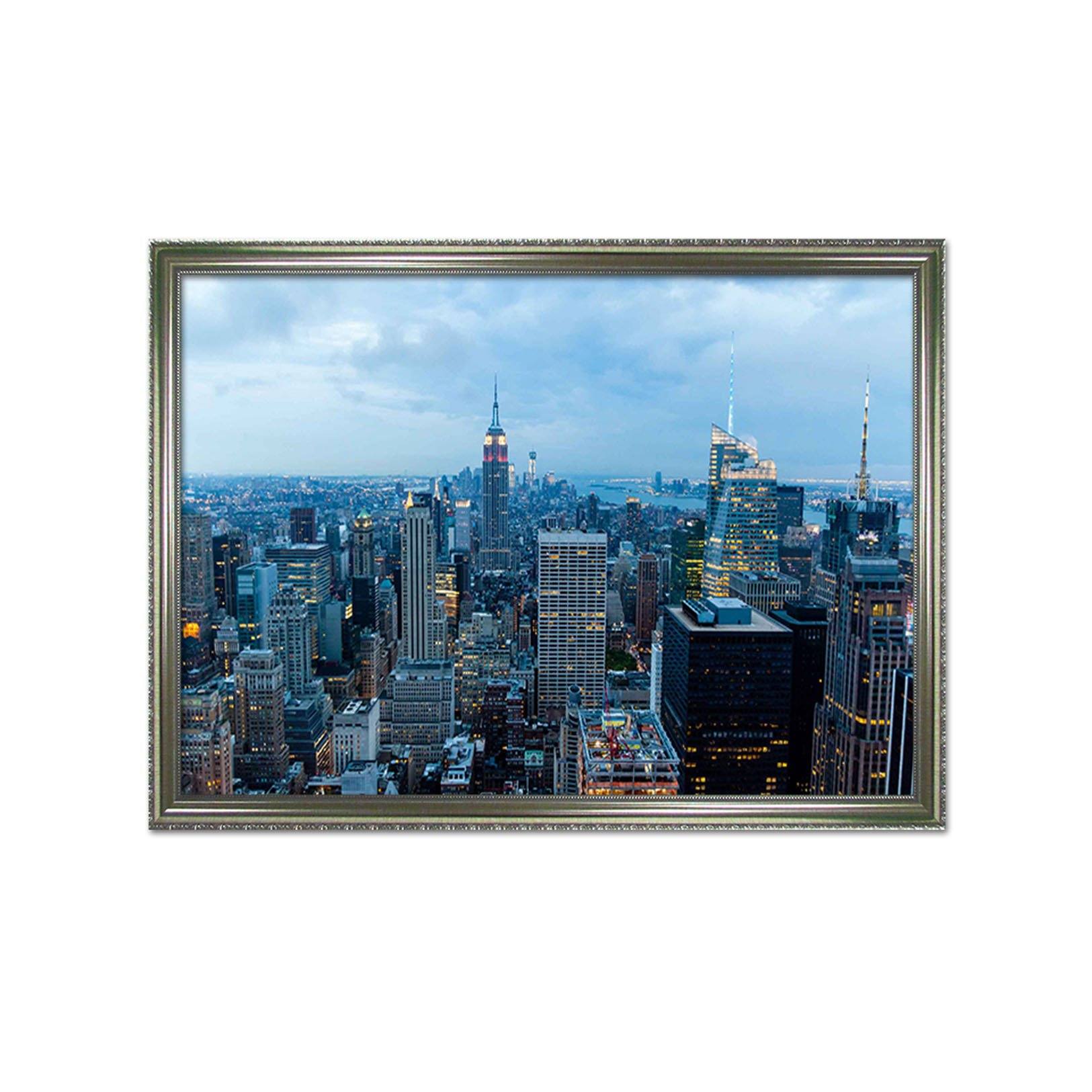 3D High-Rise City 127 Fake Framed Print Painting Wallpaper AJ Creativity Home