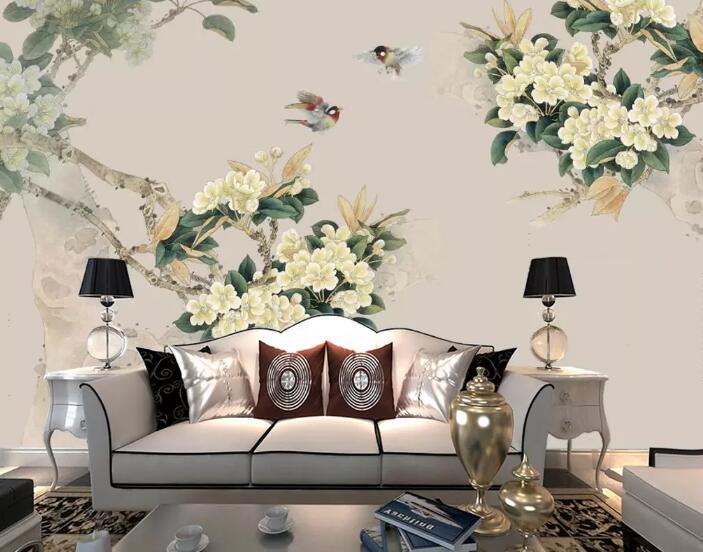 3D Flower 1450 Wall Murals Wallpaper AJ Wallpaper 2