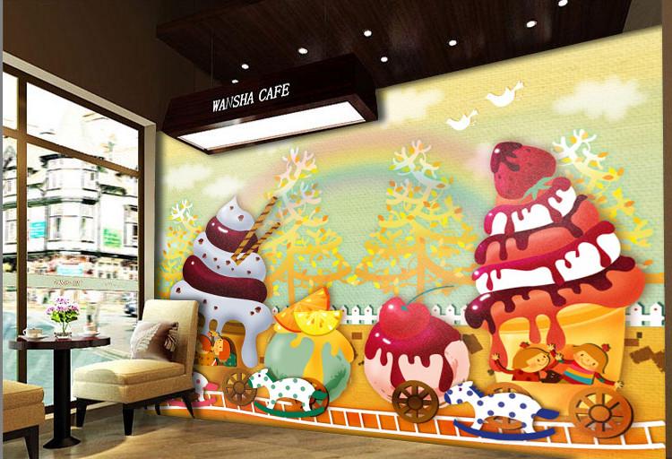 3D Ice cream Cartoon 05 Wallpaper AJ Wallpaper