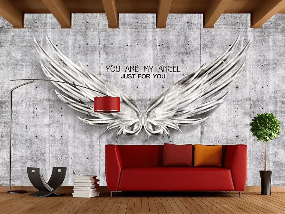 3D Crystal Wings 178 Wallpaper AJ Wallpaper 2