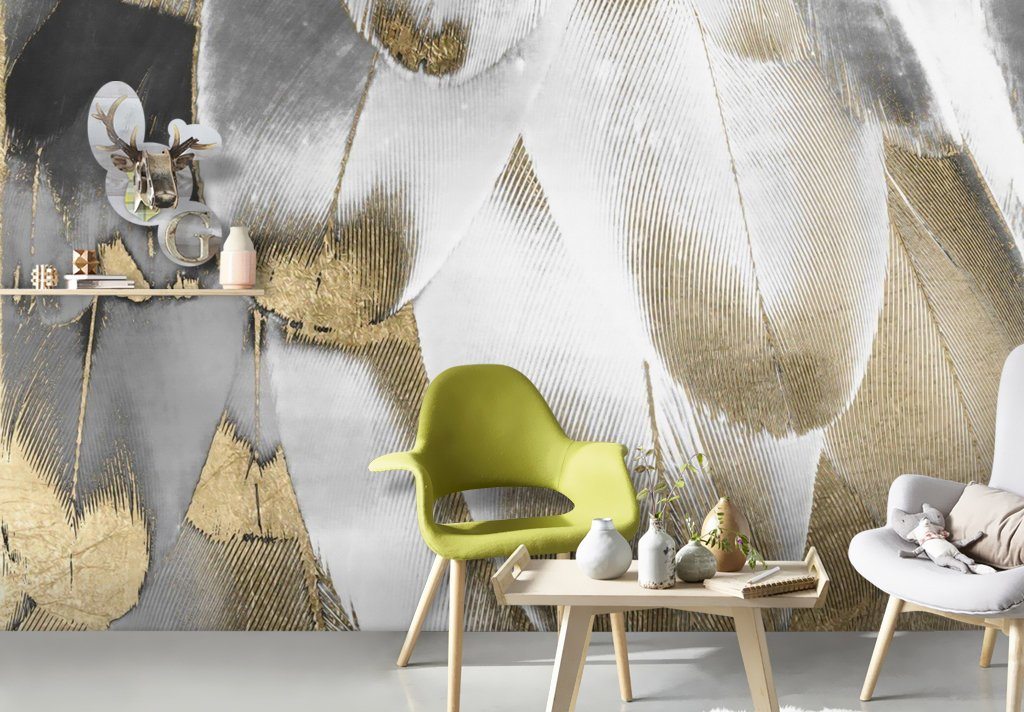 3D Fantasy Feather 84 Wall Murals Wallpaper AJ Wallpaper 2