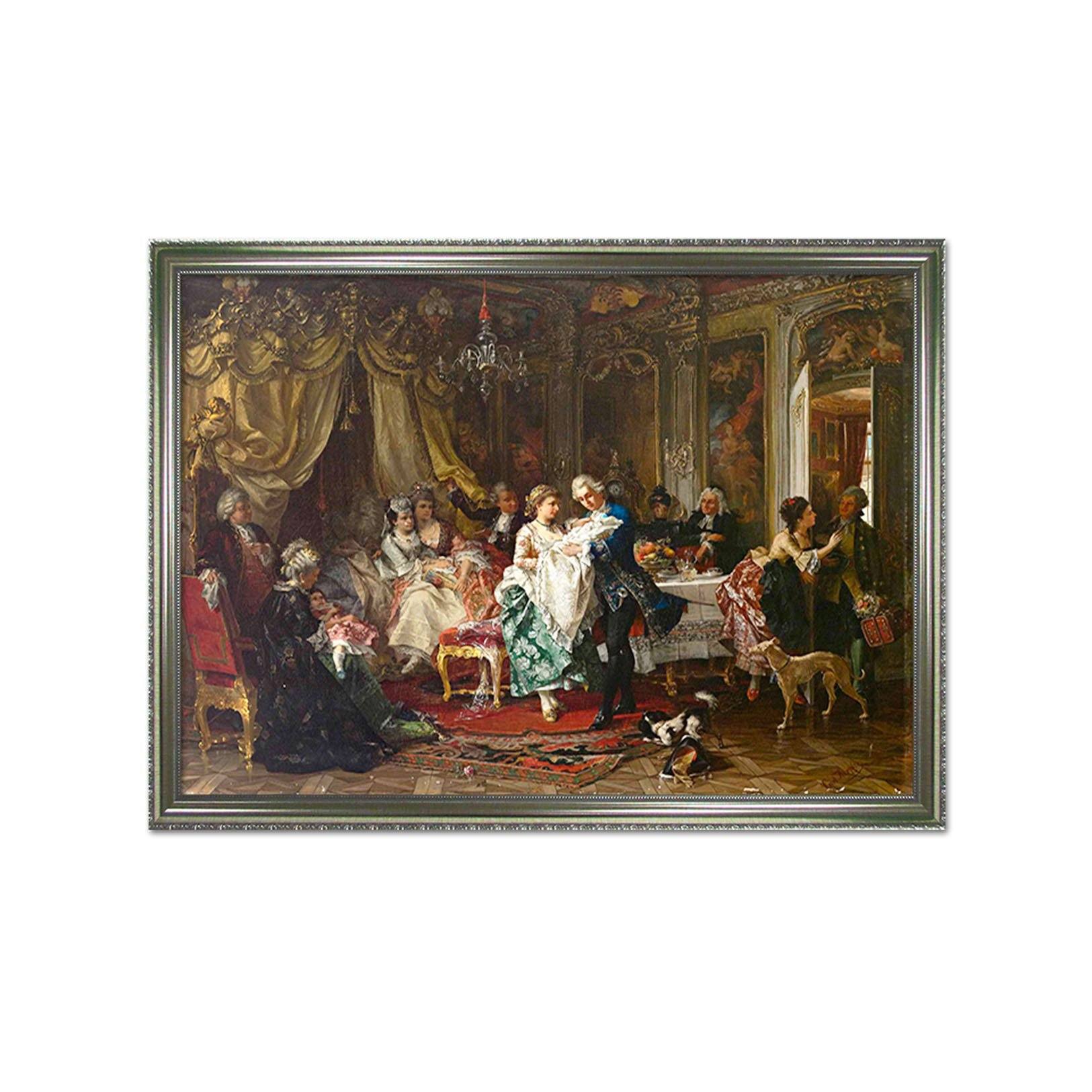 3D Cute child 045 Fake Framed Print Painting Wallpaper AJ Creativity Home