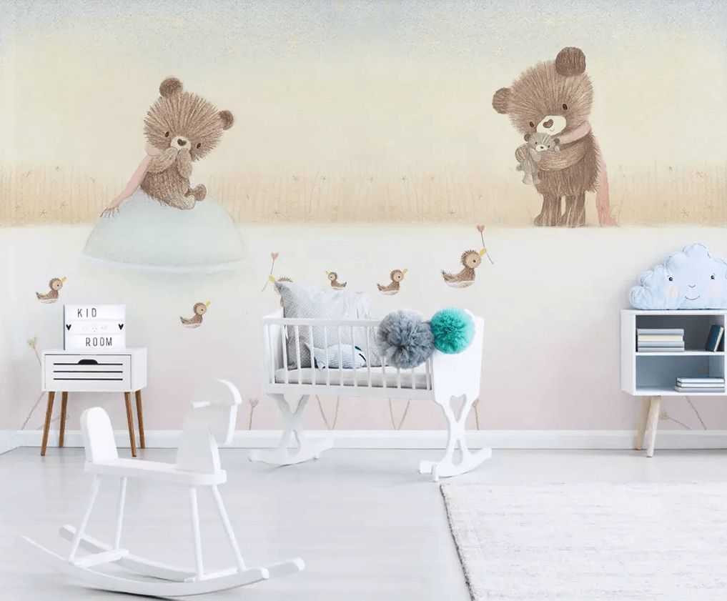 3D Cartoon Cute Bear 289 Wallpaper AJ Wallpaper 2