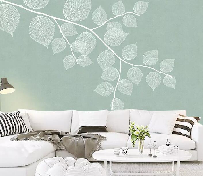 3D Leaves 1101 Wall Murals Wallpaper AJ Wallpaper 2