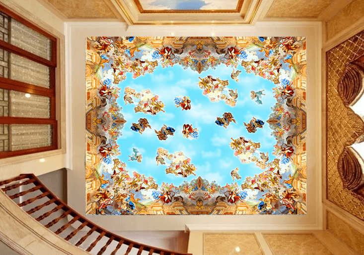 Angels Roof Sky Wallpaper AJ Wallpaper