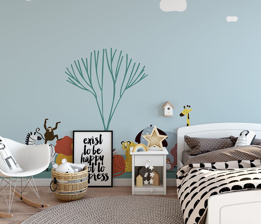 3D Dead Tree WC062 Wall Murals Wallpaper AJ Wallpaper 2