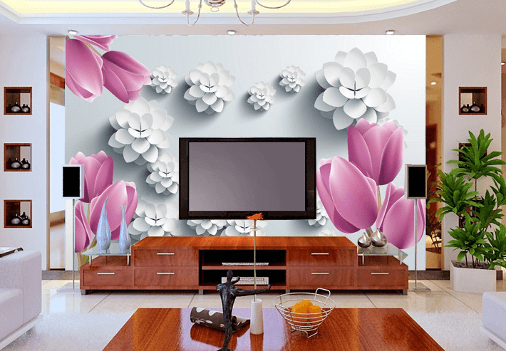 Purple Flowers 9 Wallpaper AJ Wallpaper