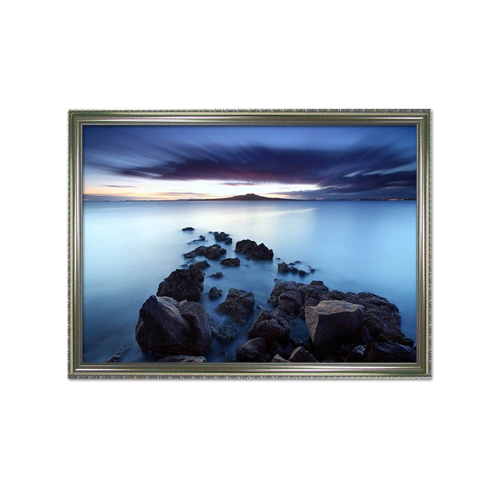 3D Big Stones 137 Fake Framed Print Painting Wallpaper AJ Creativity Home