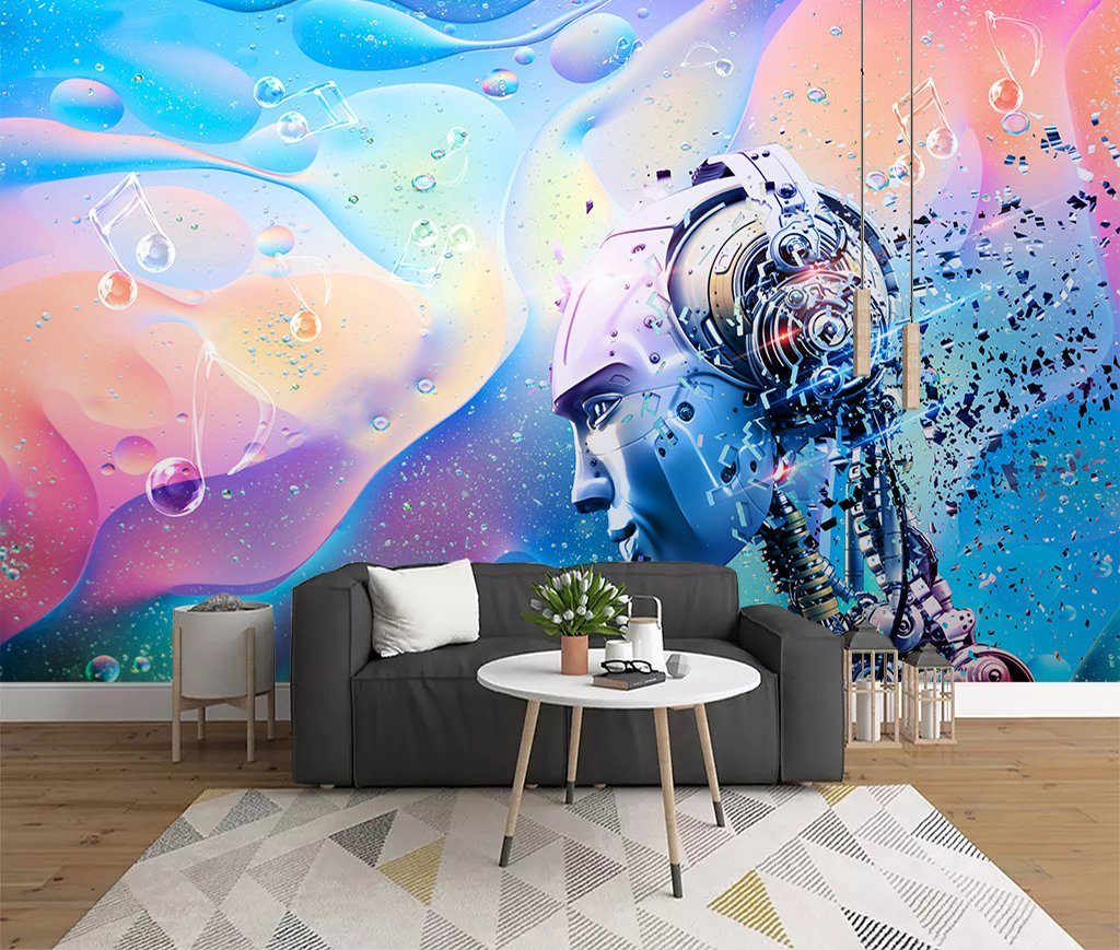 3D Listen To Music 689 Wall Murals Wallpaper AJ Wallpaper 2