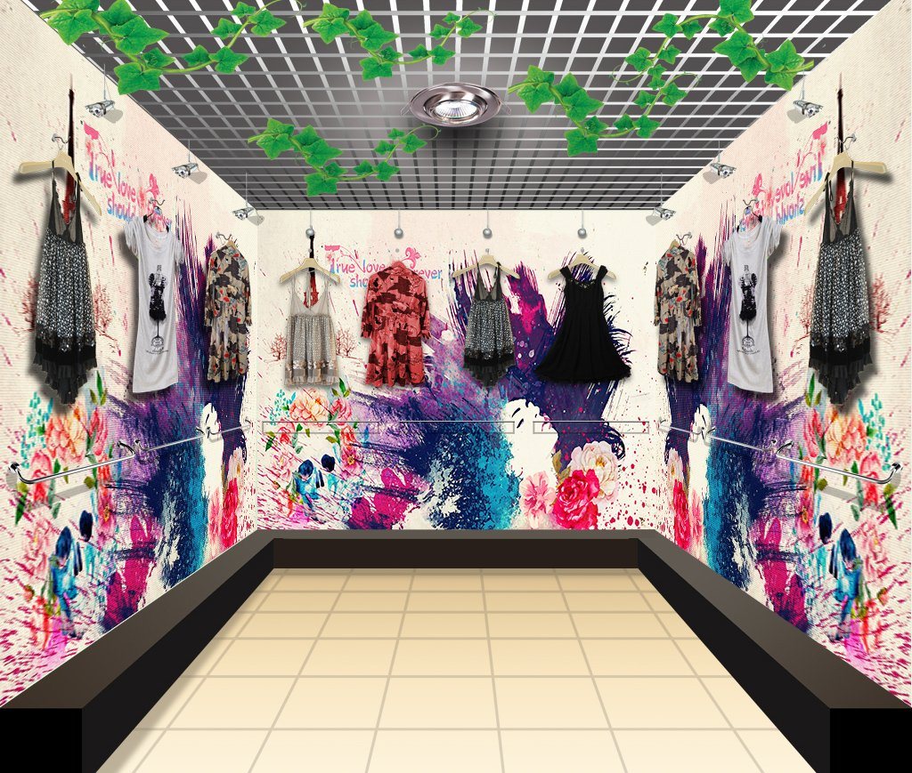 3D Tower Doodle 422 Wall Murals Wallpaper AJ Wallpaper 2