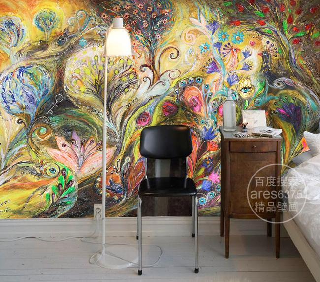 3D Abstract Splash Painting 225 Wall Murals Wallpaper AJ Wallpaper 2