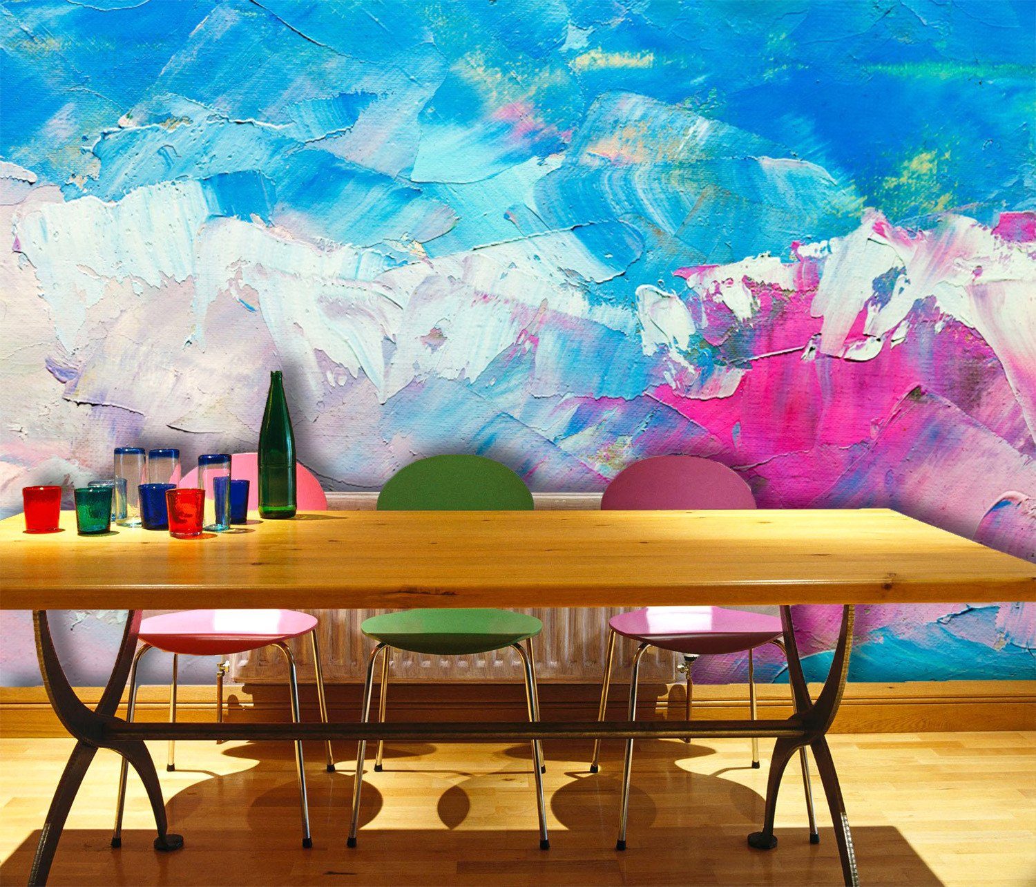 3D Colorful Clouds 582 Wallpaper AJ Wallpaper