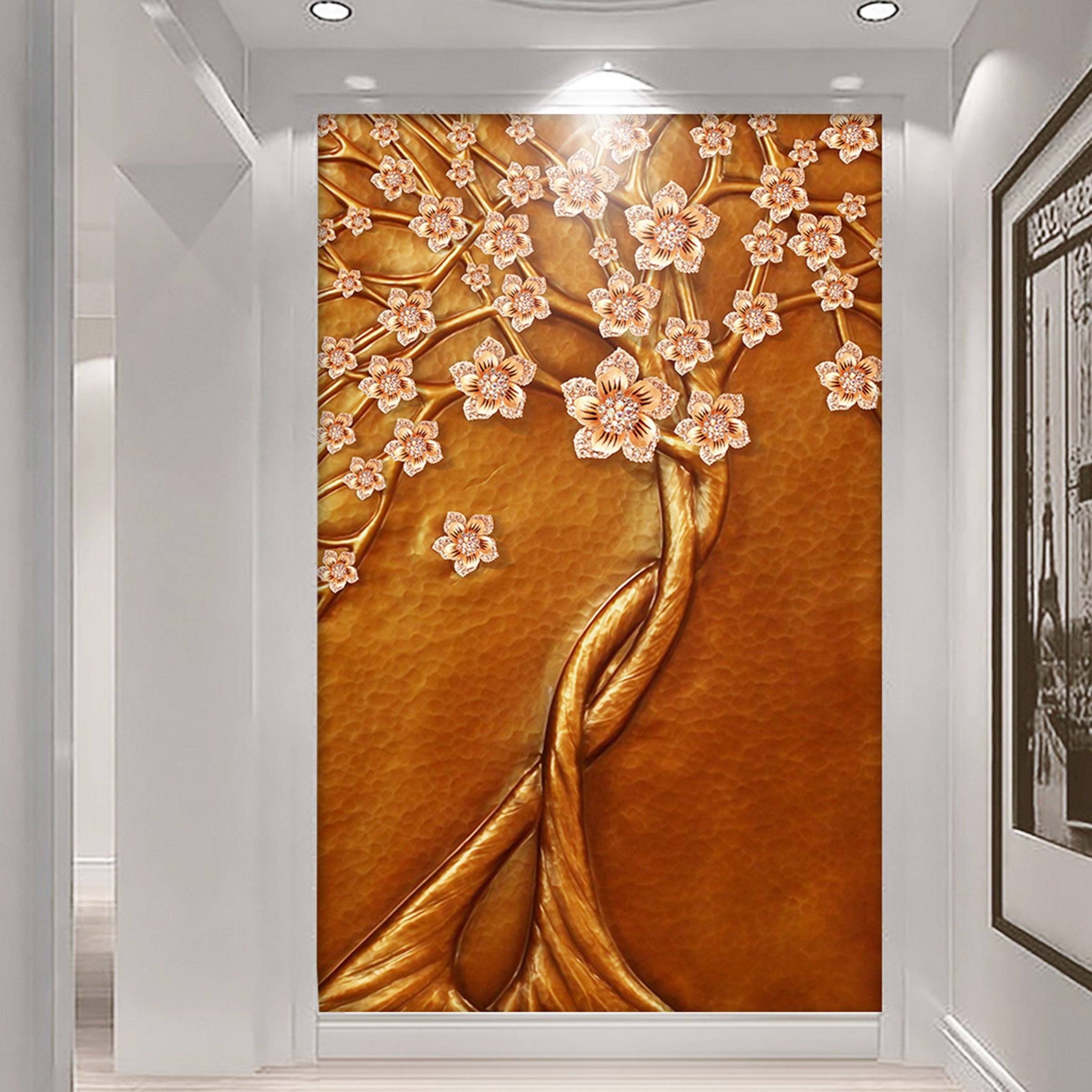 3D Flower 61 Wall Murals Wallpaper AJ Wallpaper 2