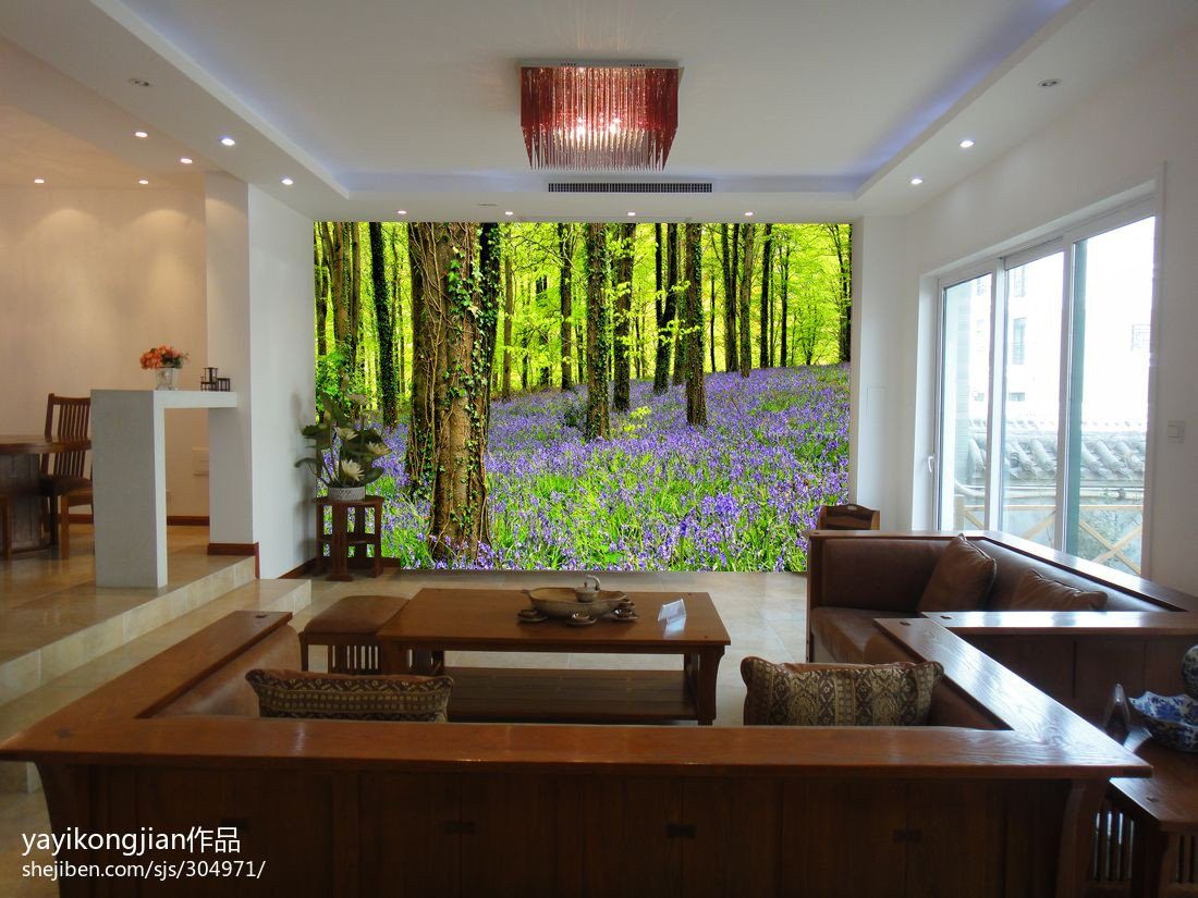 Purple Flowers 1 Wallpaper AJ Wallpaper