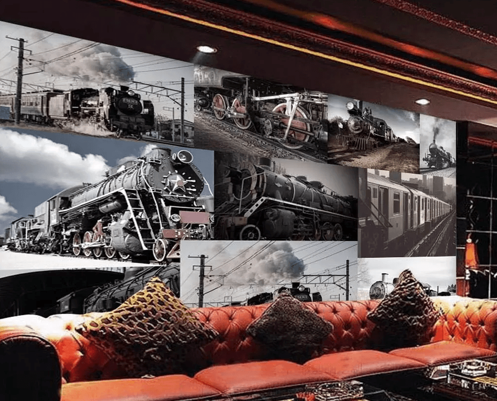 3D Train Smoke 64 Wallpaper AJ Wallpaper 2