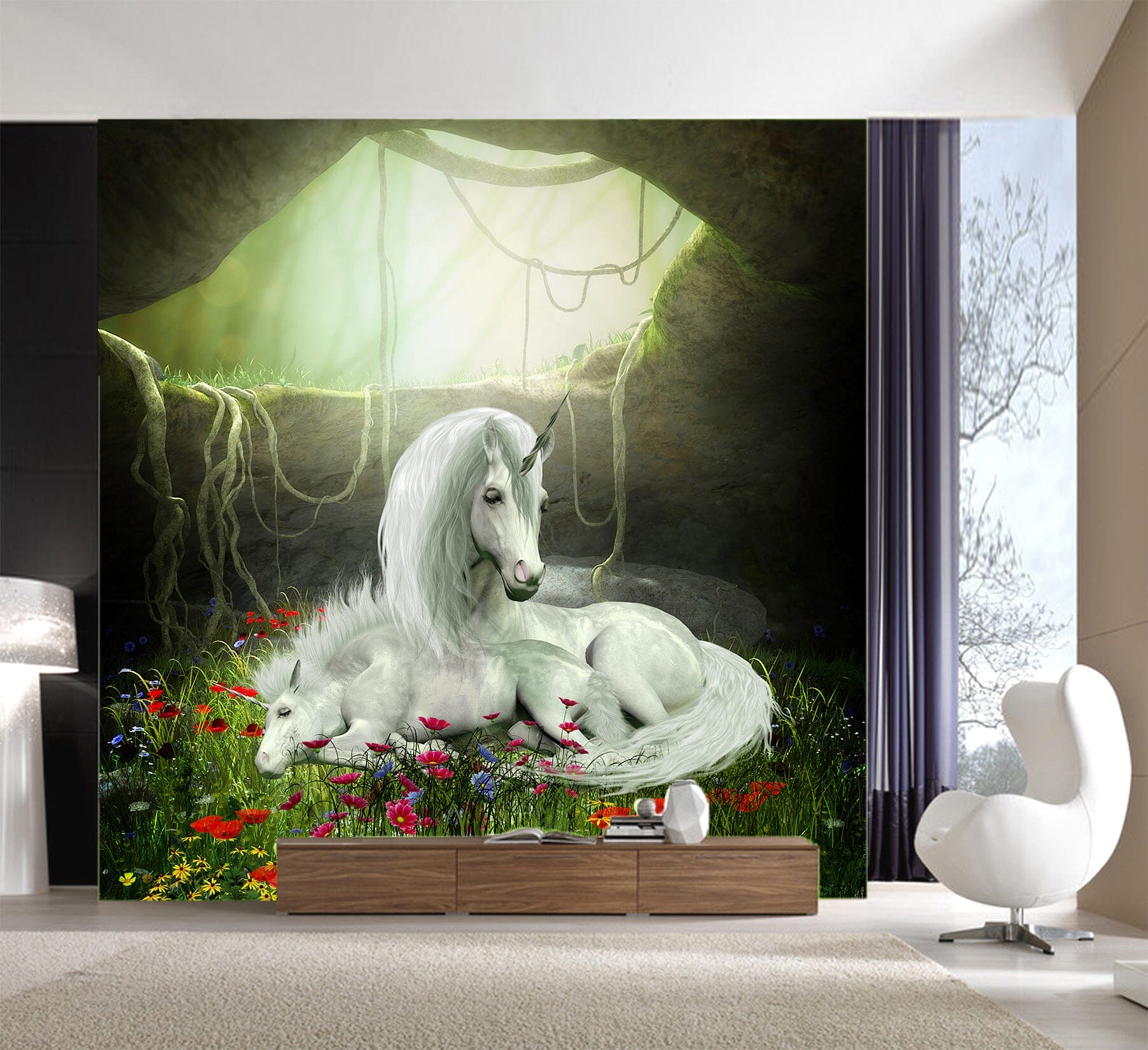 3D Prairie Horse 1614 Wall Murals Wallpaper AJ Wallpaper 2