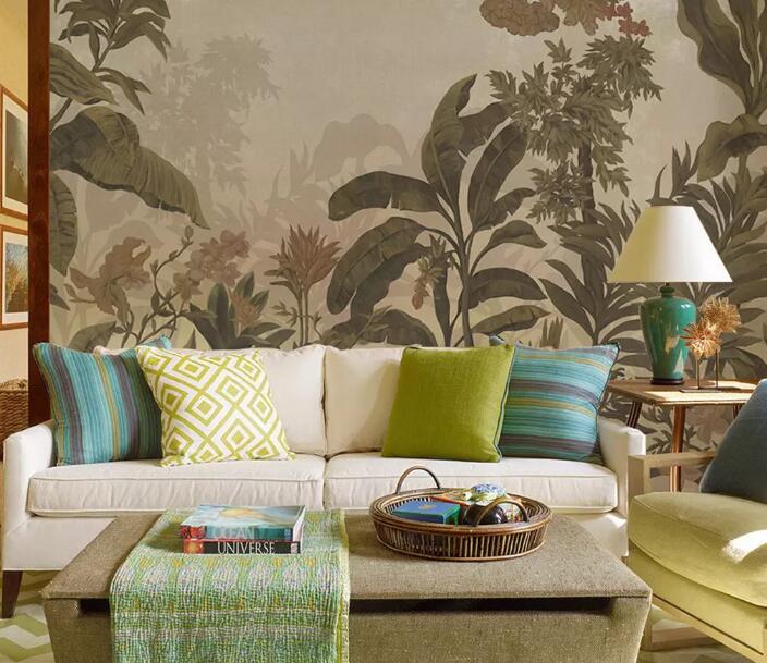 3D Leaves 653 Wall Murals Wallpaper AJ Wallpaper 2