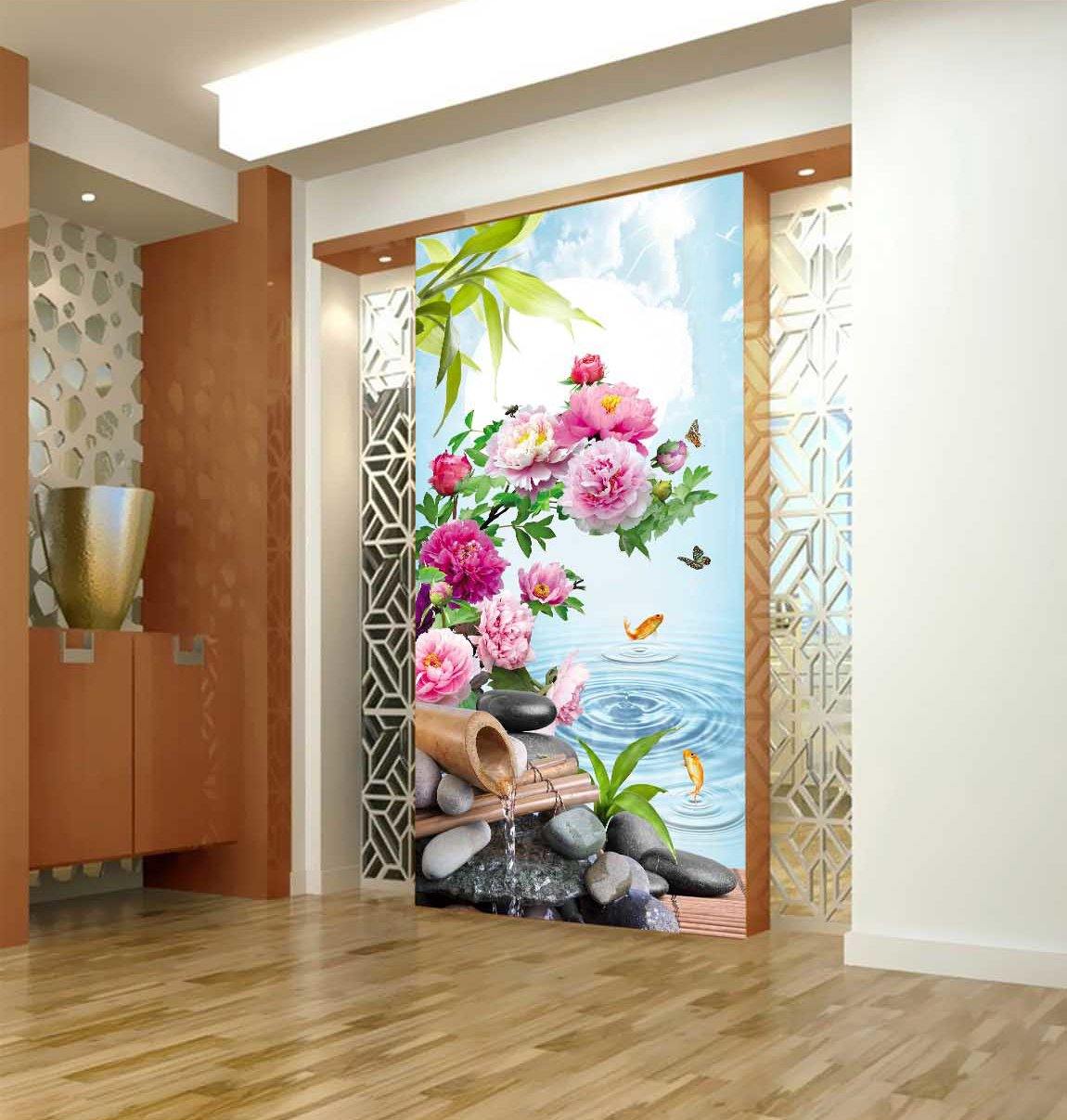 3D Safflower Fish 372 Wallpaper AJ Wallpaper