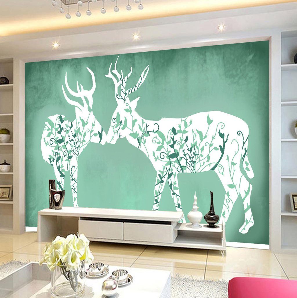 3D Elk 228 Wall Murals Wallpaper AJ Wallpaper 2