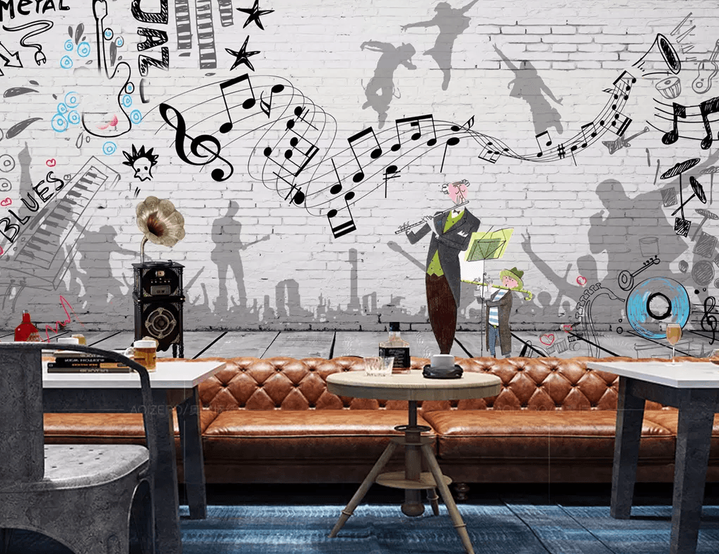 3D Musical Note 152 Wallpaper AJ Wallpaper 2