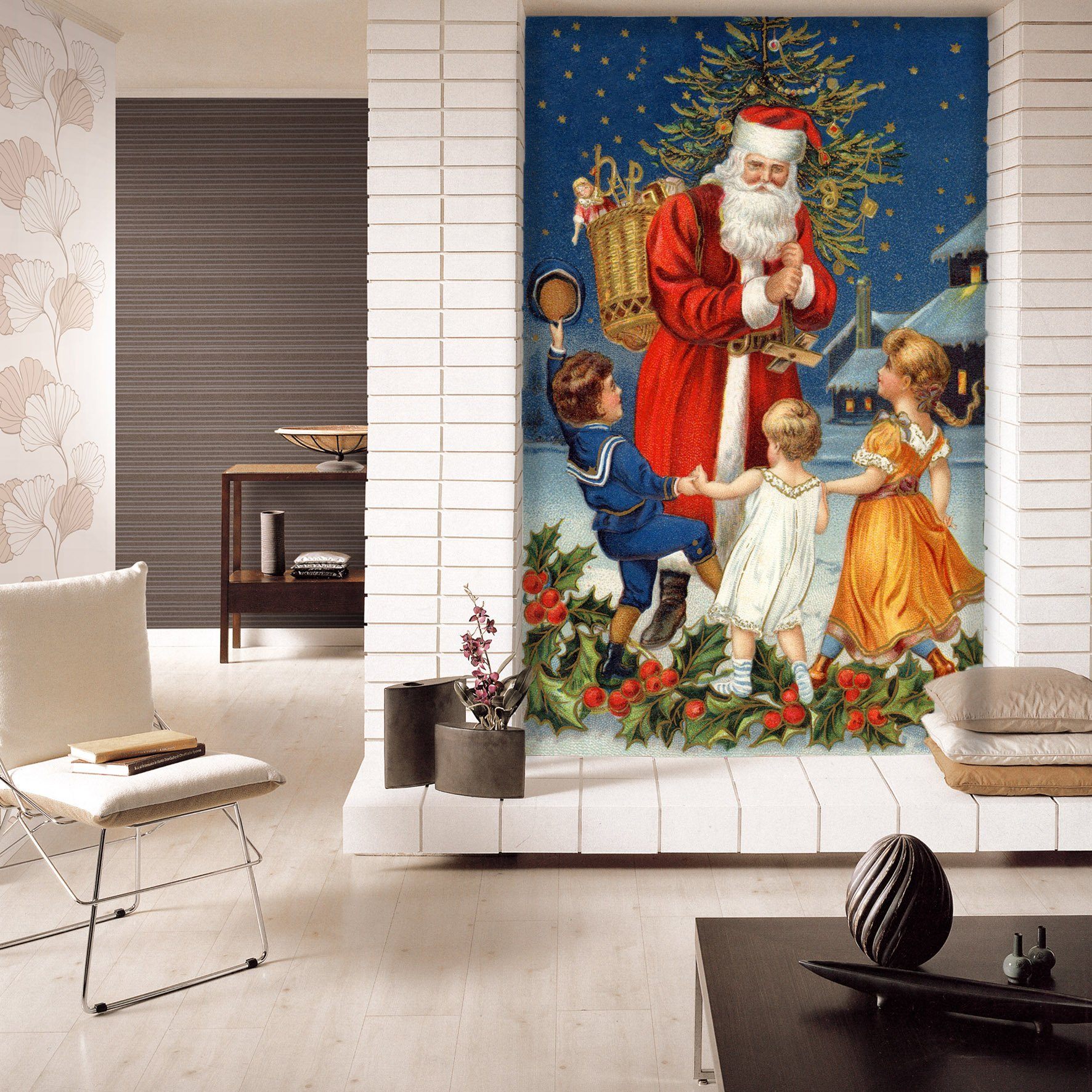 3D Snowy Day Gift 174 Wallpaper AJ Wallpaper