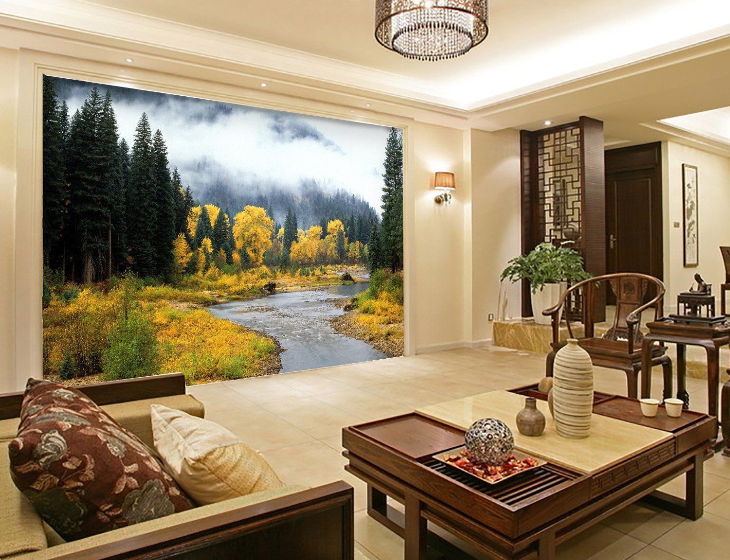 Wild River And Trees 8 Wallpaper AJ Wallpaper 1