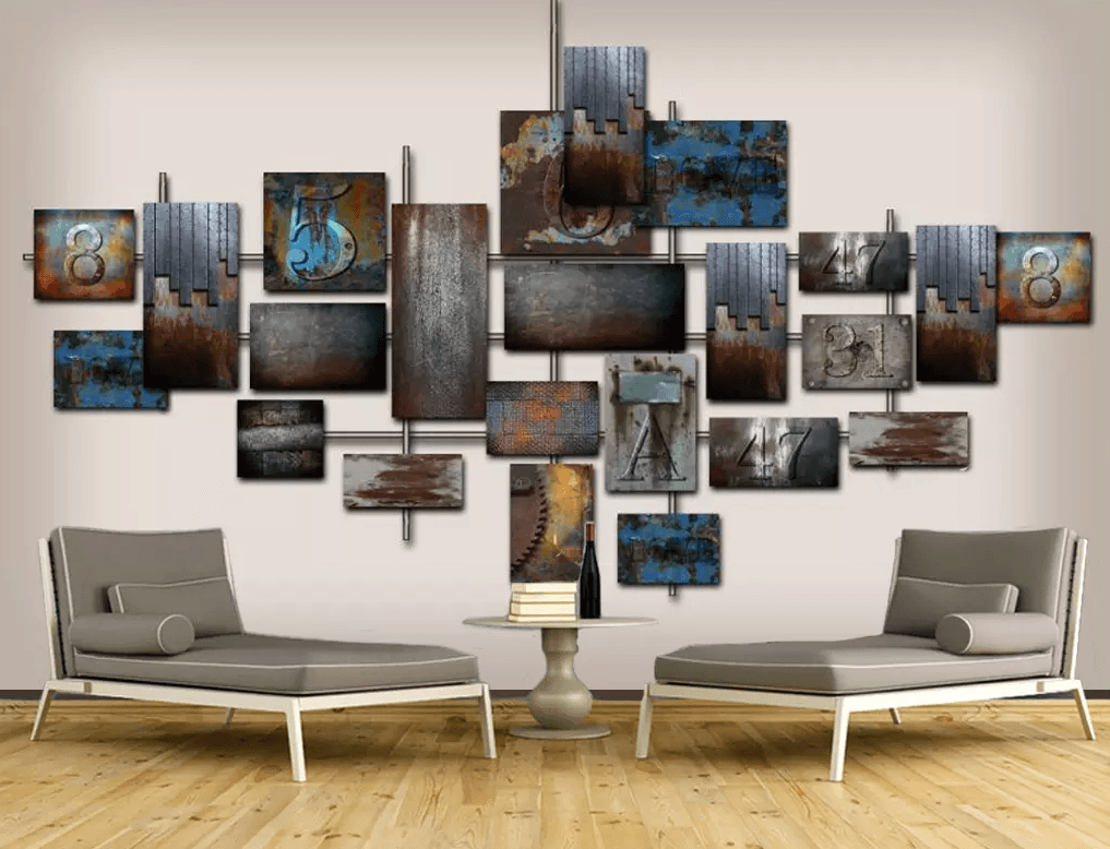 3D Iron Sheet 177 Wallpaper AJ Wallpaper 2