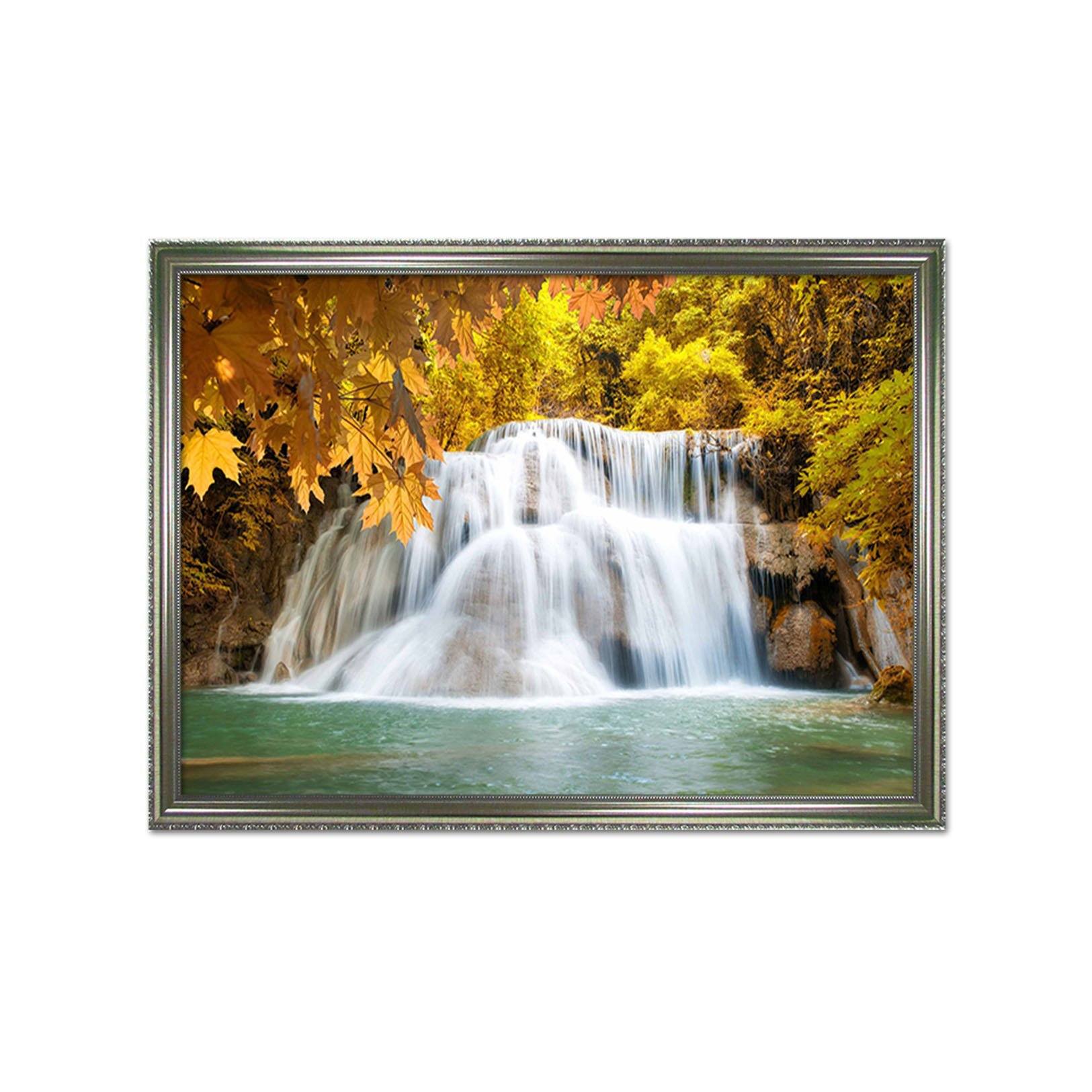 3D Beautiful River 108 Fake Framed Print Painting Wallpaper AJ Creativity Home