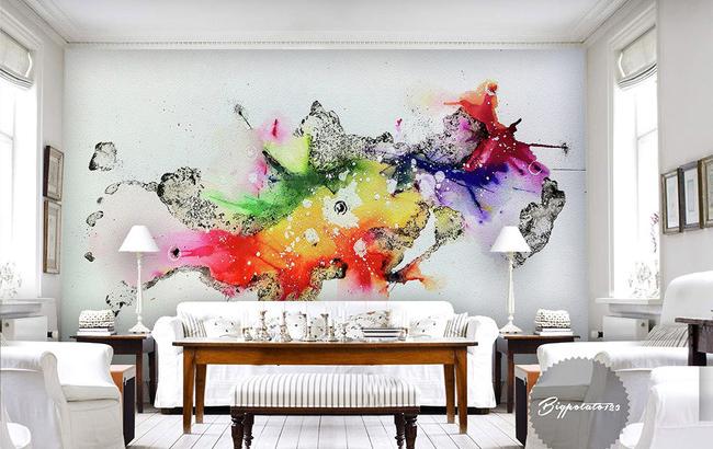 3D Ink Painting 122 Wall Murals Wallpaper AJ Wallpaper 2