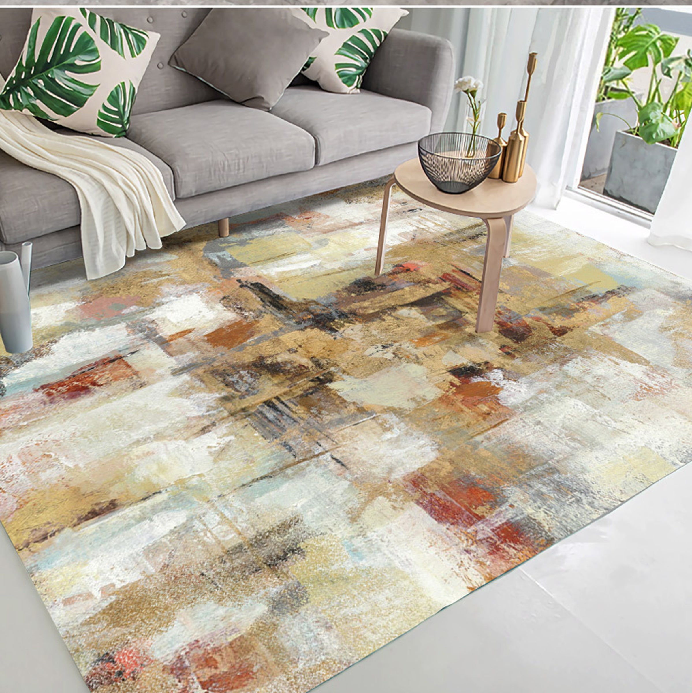 3D Color Pattern WG323 Non Slip Rug Mat Mat AJ Creativity Home