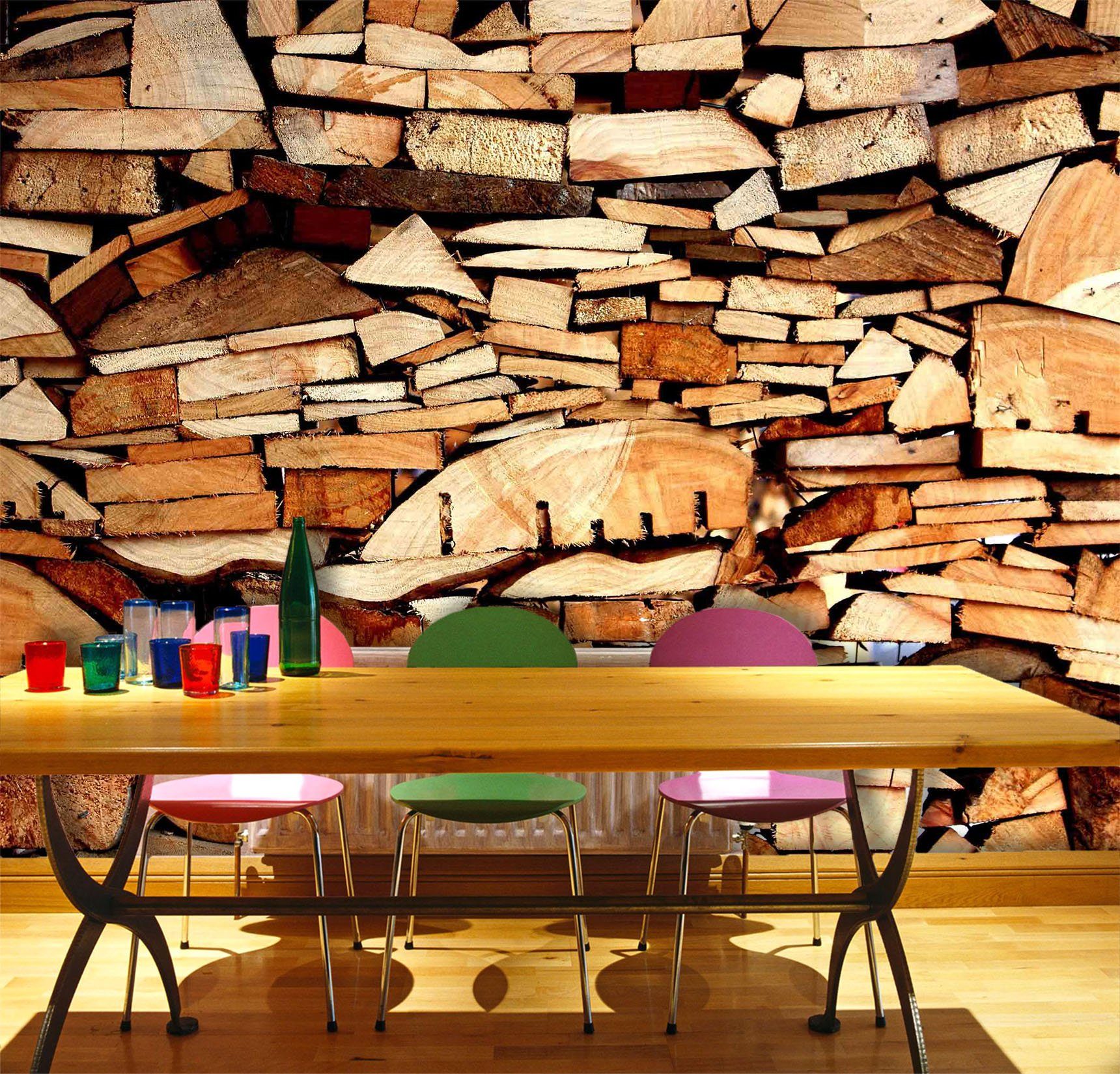 3D Wood Cutting 721 Wallpaper AJ Wallpaper