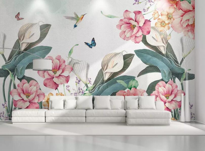 3D Flower 1441 Wall Murals Wallpaper AJ Wallpaper 2