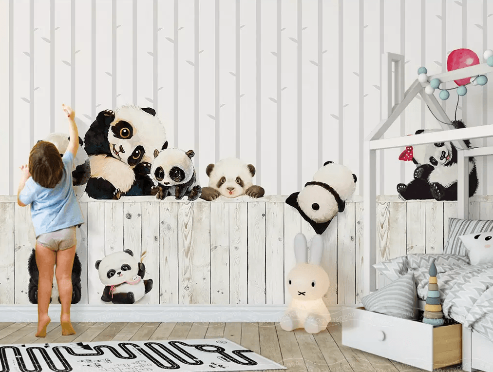 3D Cute Panda 194 Wallpaper AJ Wallpaper 2