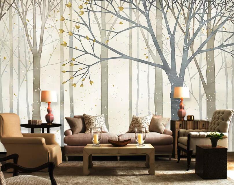 3D Little Sapling 906 Wall Murals Wallpaper AJ Wallpaper 2