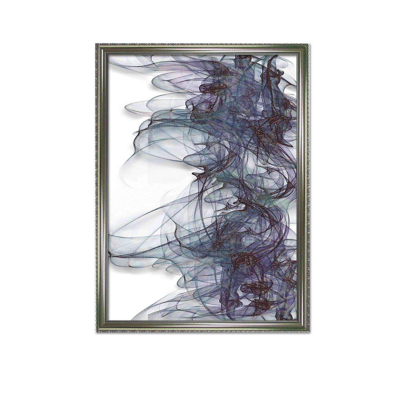 3D Black Ink Painting 072 Fake Framed Print Painting Wallpaper AJ Creativity Home