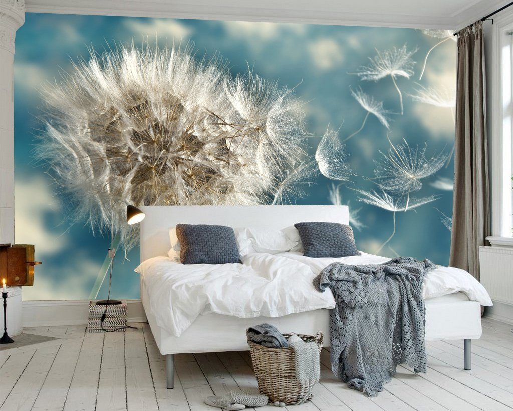 3D Dandelion 57 Wall Murals Wallpaper AJ Wallpaper 2