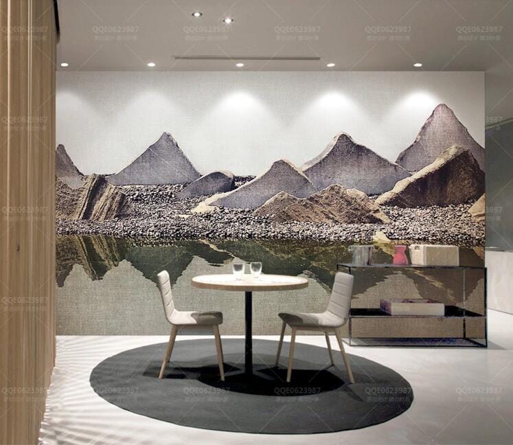 3D Valley River WC211 Wall Murals Wallpaper AJ Wallpaper 2