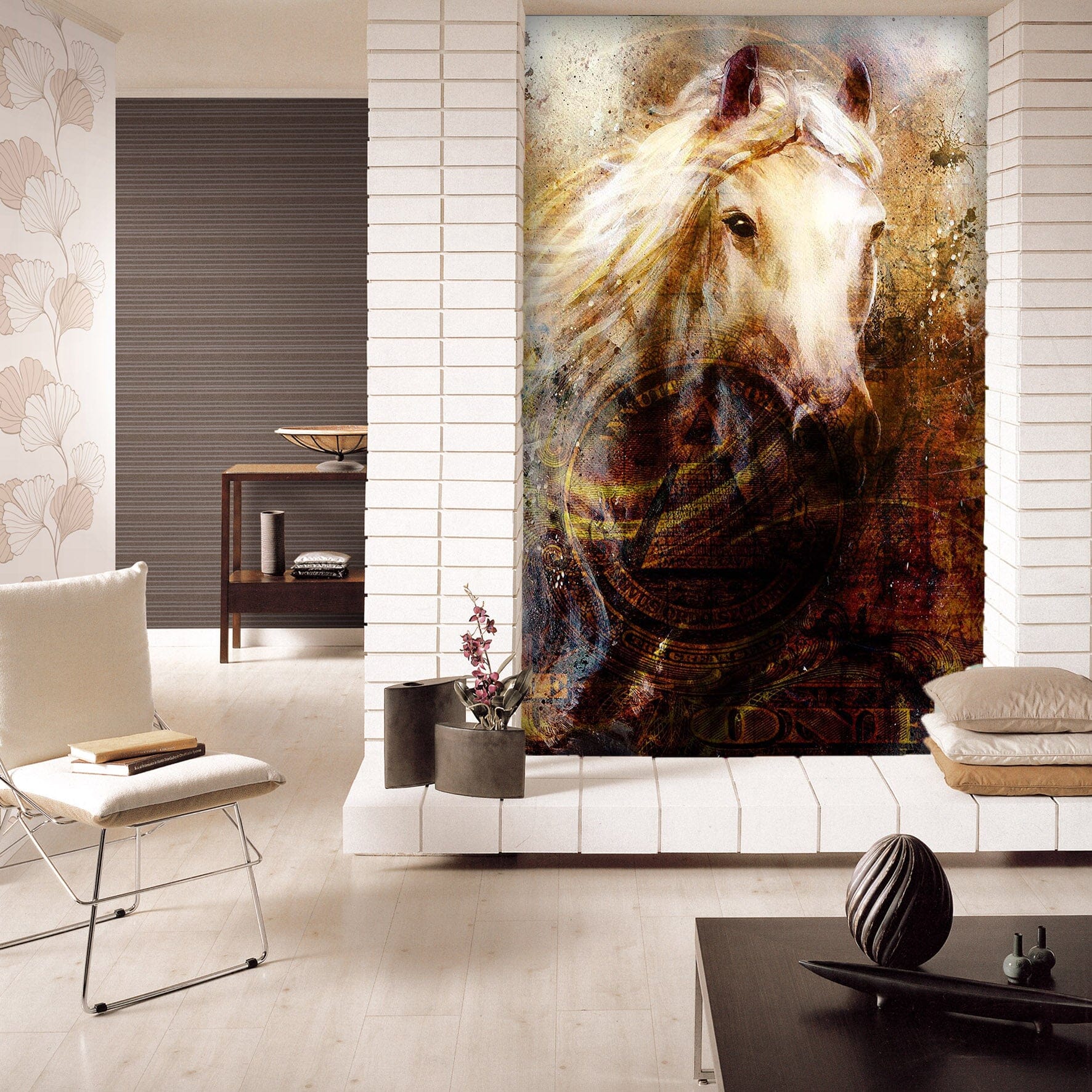 3D Graffiti Horse 135 Wall Murals Wallpaper AJ Wallpaper 2