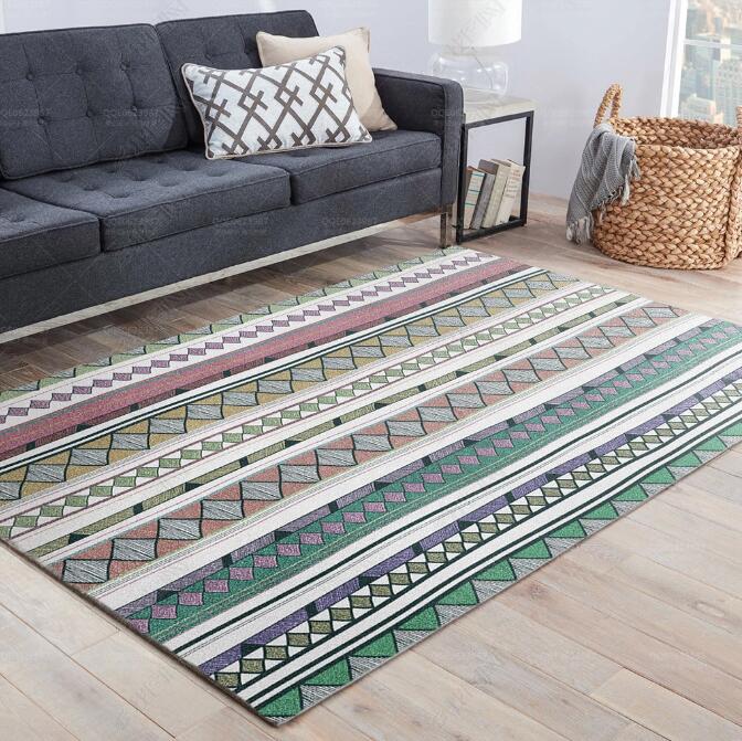 3D Color Geometry WG576 Non Slip Rug Mat Mat AJ Creativity Home