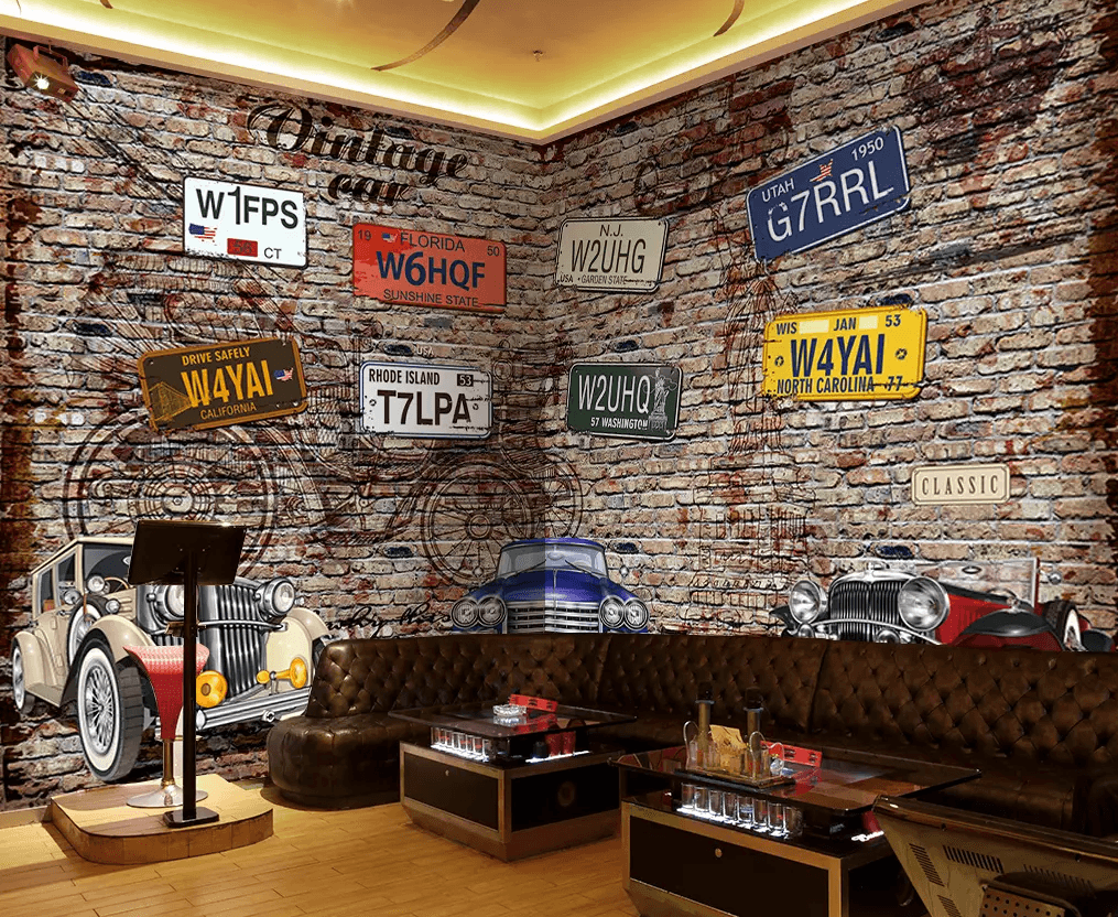 3D Luxury Car License Plate 23 Wallpaper AJ Wallpaper 2