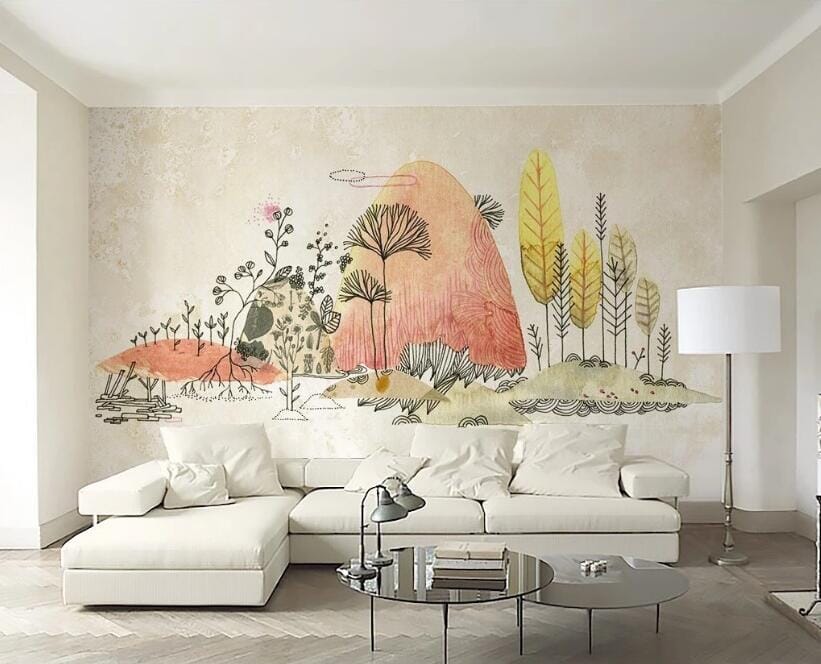 3D Forest Animals WC095 Wall Murals Wallpaper AJ Wallpaper 2