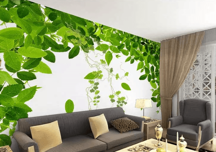 Green Vines Wallpaper AJ Wallpaper