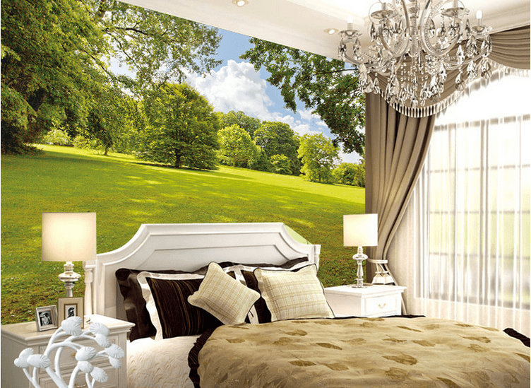 Green Lawn Wallpaper AJ Wallpaper