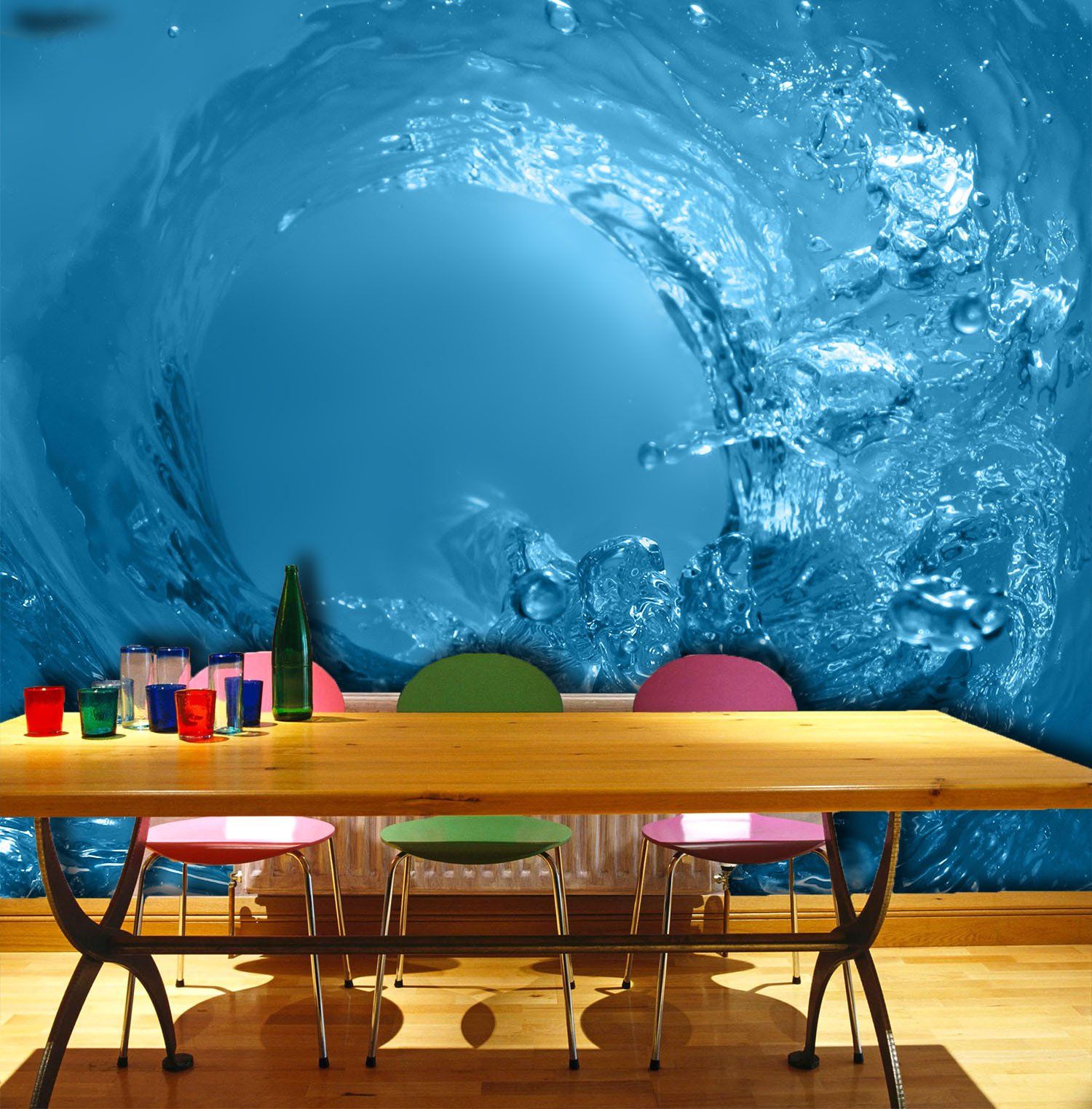 Spiral Waves Wallpaper AJ Wallpaper