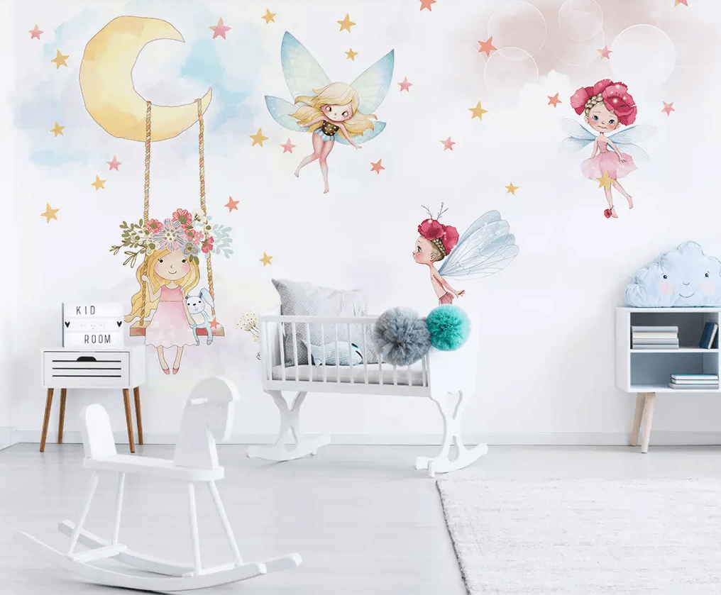 3D Moon Elf Stars 272 Wallpaper AJ Wallpaper 2